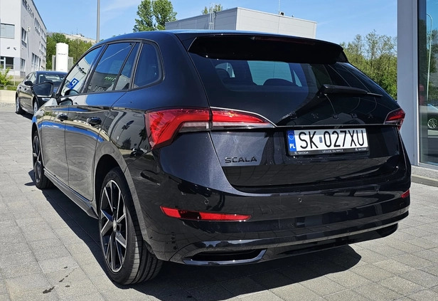 Skoda Scala cena 131900 przebieg: 12000, rok produkcji 2023 z Lwówek Śląski małe 704